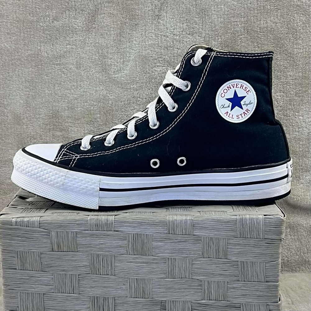 Converse Chuck Taylor All Star Men's Sneaker Platform High Top Black Size 6.5